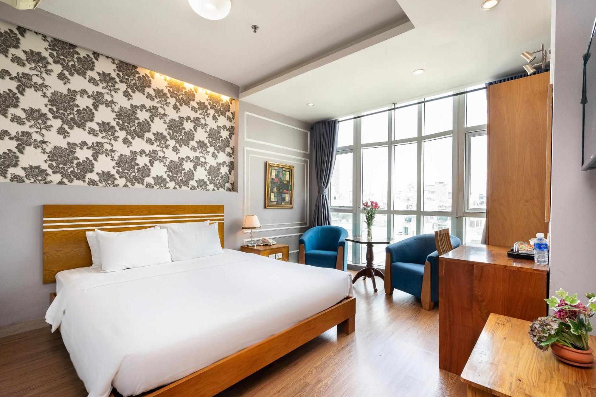 Lucky Star Hotel 266 De Tham Ho Chi Minh-Byen Eksteriør billede